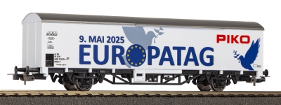 PIKO 95755 - H0 - Gedeckter Güterwagen Europatag 2025